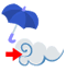 雨のち曇